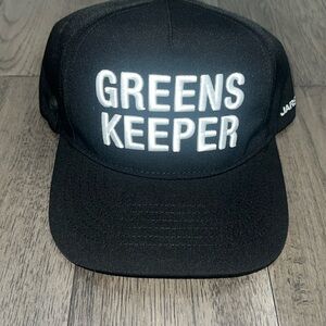 NWOT greens keeper trucker hat